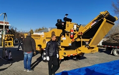 2019年，長(zhǎng)春市伊通河設(shè)施維護(hù)處采購(gòu)一臺(tái)Rayco大型粉碎機(jī)1754.